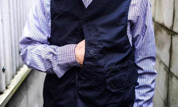 Vol.3584 【Engineered Garments：Upland Vest】｜AUBERGE・Needles