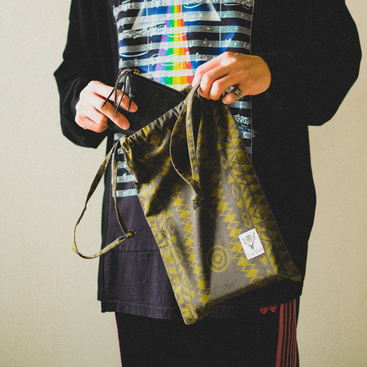 Vol.4942【South2 West8：String Bag – Flannel Pt.】｜AUBERGE