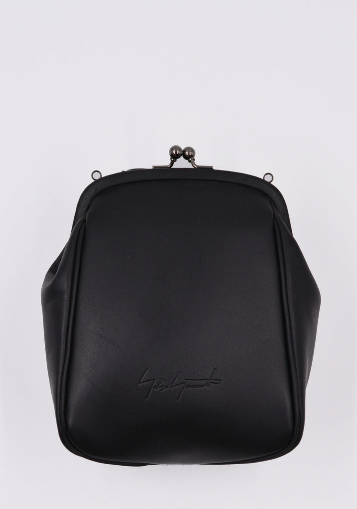 YOHJI YAMAMOTO DISCORD CLASP SHOULDER BLACK | DOSHABURI Online Shop