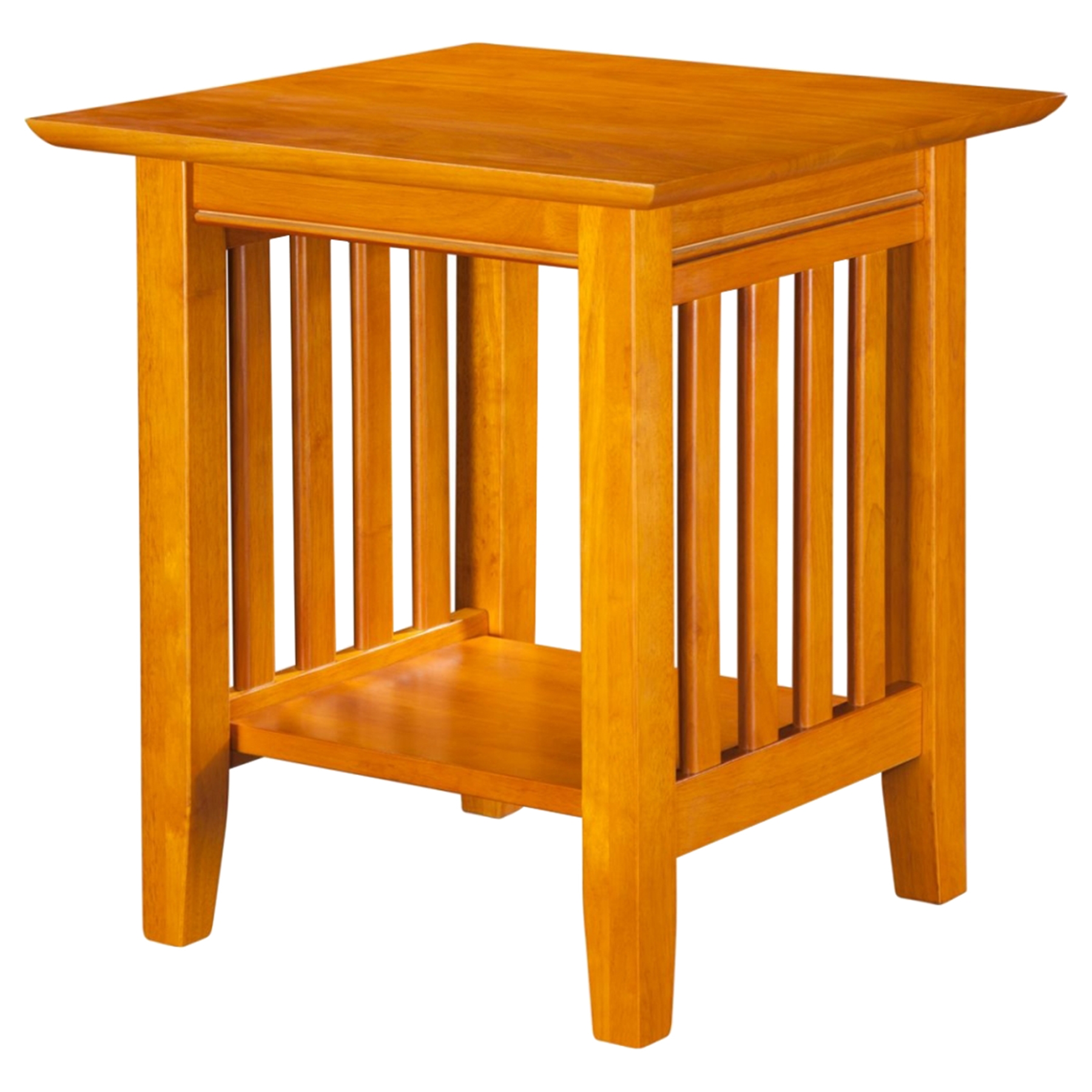 Mission End Table - 1 Shelf | DCG Stores