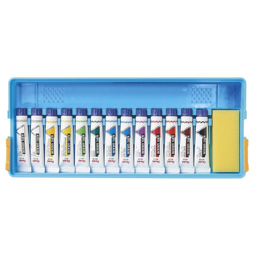 ぺんてる アクリルガッシュデザインセット 12色13本 10572 ぺんてる