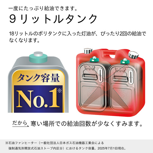 家庭用石油ファンヒーター FW-3625L ダイニチ ファンヒーター