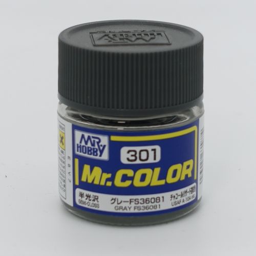 Mr.カラー 飛行機模型用カラー C301 Mr.HOBBY 工具 半光沢 グレー