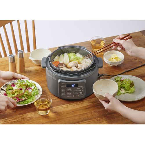 電気圧力鍋 3.0L PC-MB3-H アイリスオーヤマ 圧力・保温鍋