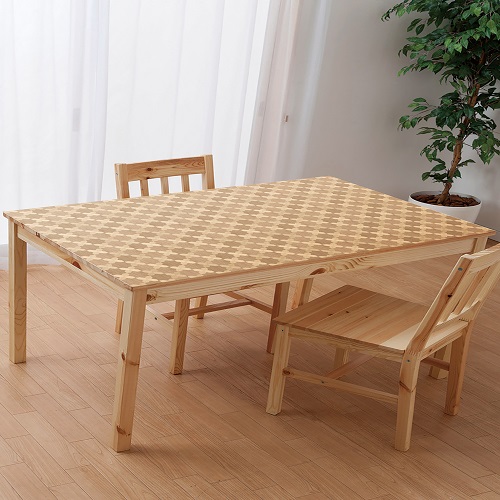 吸着テーブルクロス DCM プリントクロス 約30cm×150cm アイビー