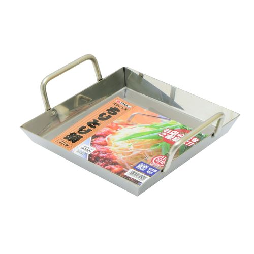 IH対応ステンレスちりとり鍋 21cm TAKAGI ステンレス鍋