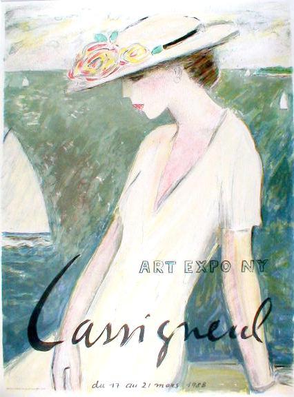 ジャン・ピエール・カシニョール 幸福の予感（リトグラフポスター）