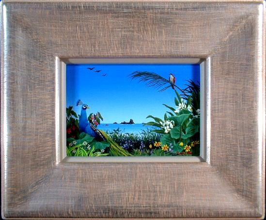 北久美子 緑の風（油彩SM）