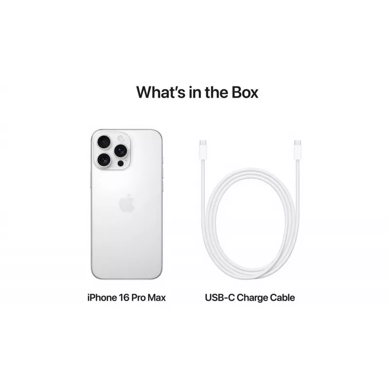 Dealmonday | Apple iPhone 16 Pro Max (256GB) - White Titanium (US