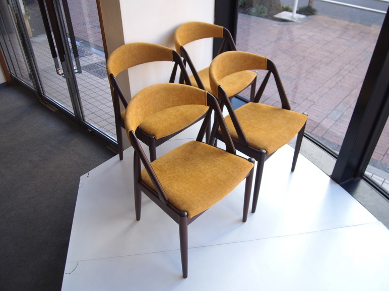 カイクリスチャンセン NV31チェア アフロチーク材ビンテージ北欧家具