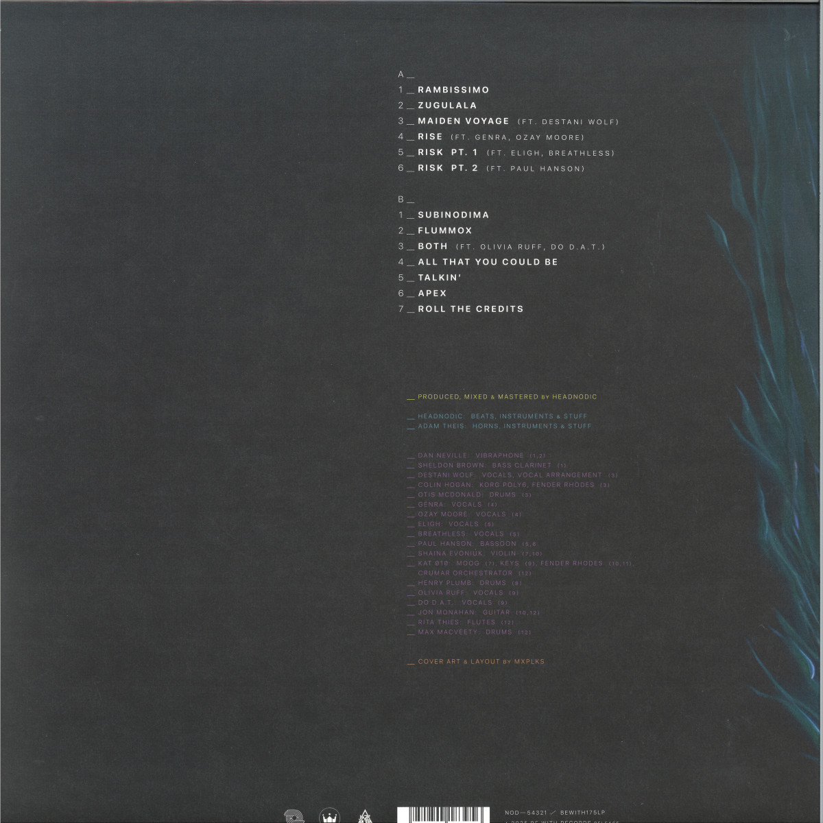 Headnodic & Jazz Mafia - Headnodic & Jazz Mafia LP / Be With