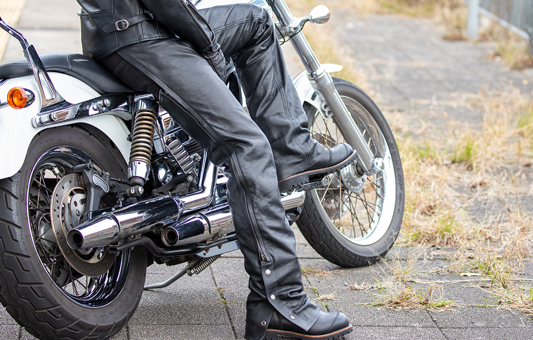 美品 デグナー レディース Mサイズ 冬用 バイク デニム 牛革 膝パッド