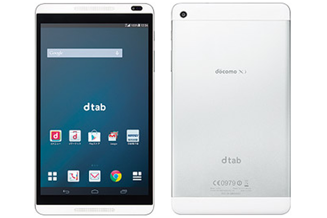 ドコモ、dtabシリーズ第2弾となる「dtab d-01G」を2月26日発売。Xi対応