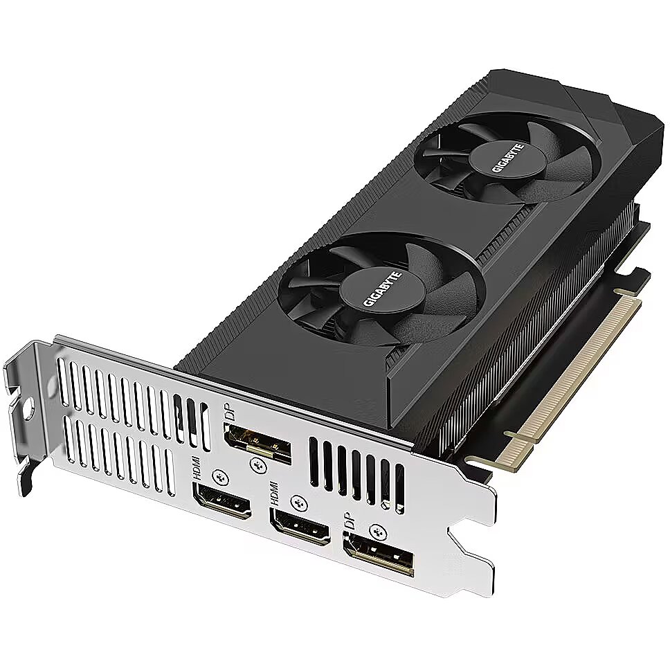 Gigabyte GeForce RTX 3050, 6GB GDDR6, OC Low Profile (GV-N3050OC-6GL)