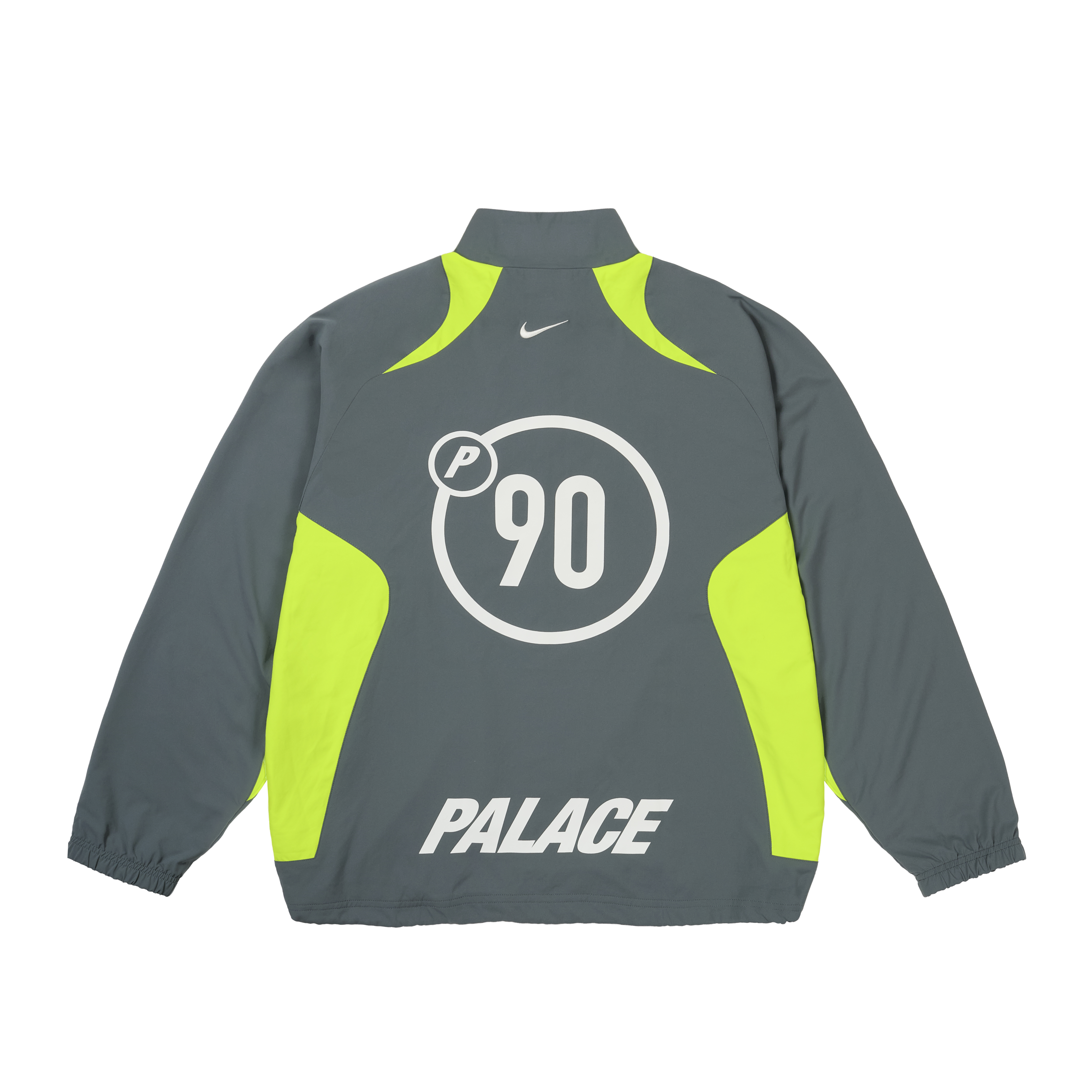 PALACE NIKE TOTAL P90 TRACK JACKET GREY | PALACE SKATEBOARDS