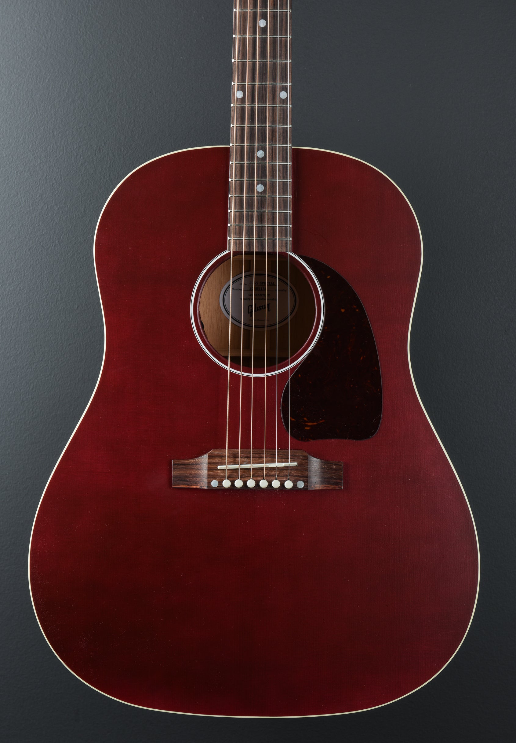 J-45 Special - Satin Wine Red – Dave's Guitar Shop