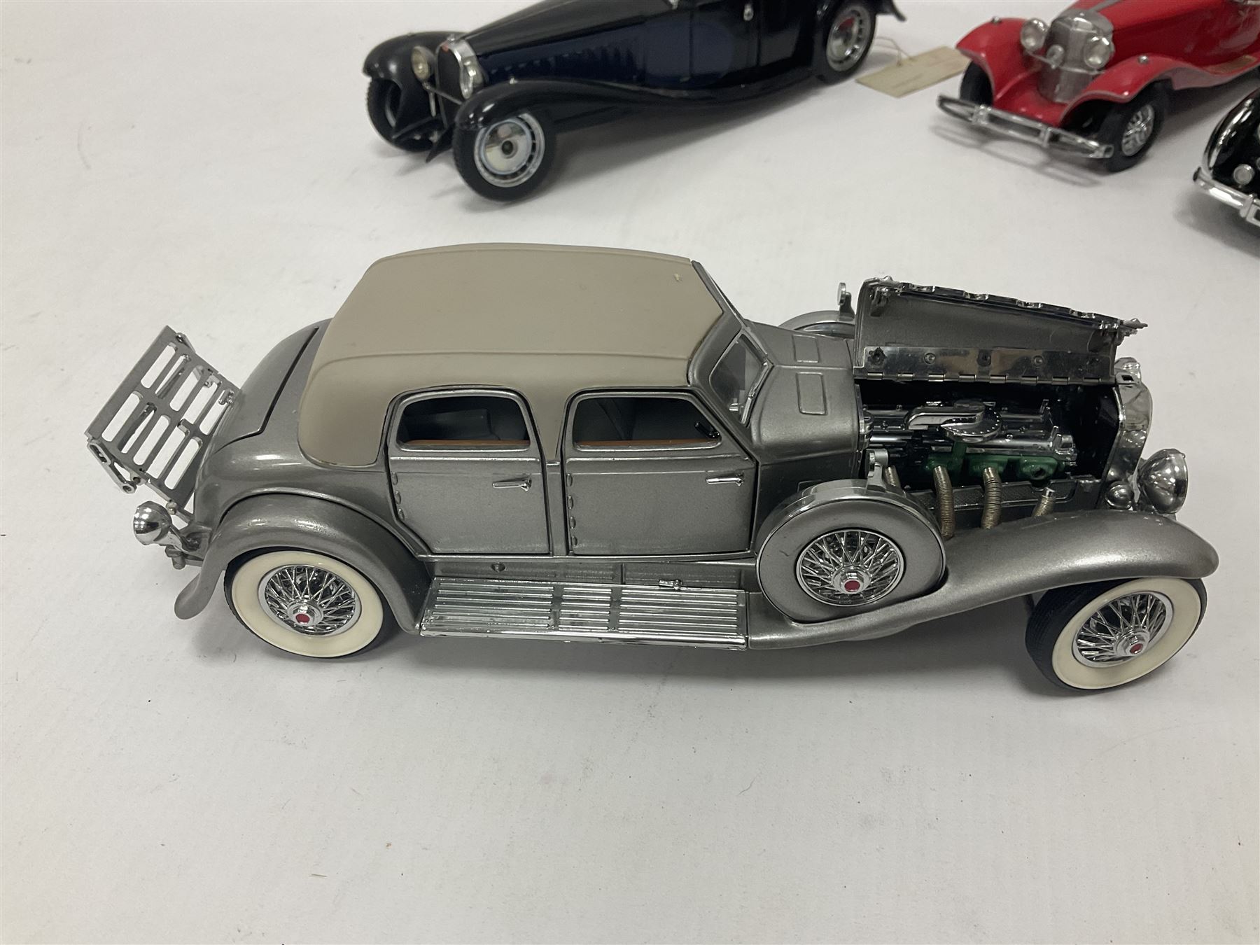 Franklin Mint - five 1:24 scale die-cast precision models