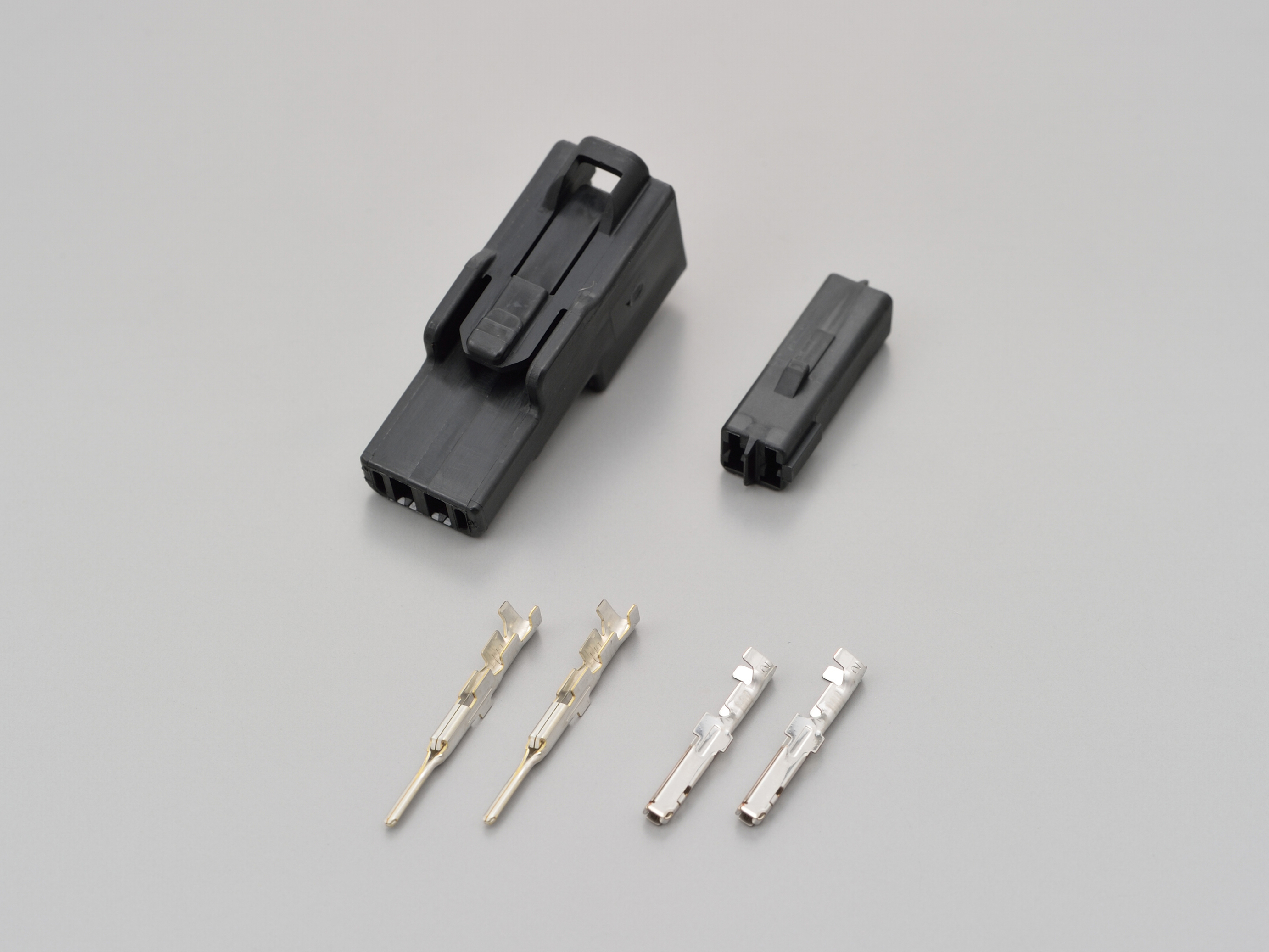 カワサキウインカーコネクターセット 2極 黒｜株式会社デイトナ