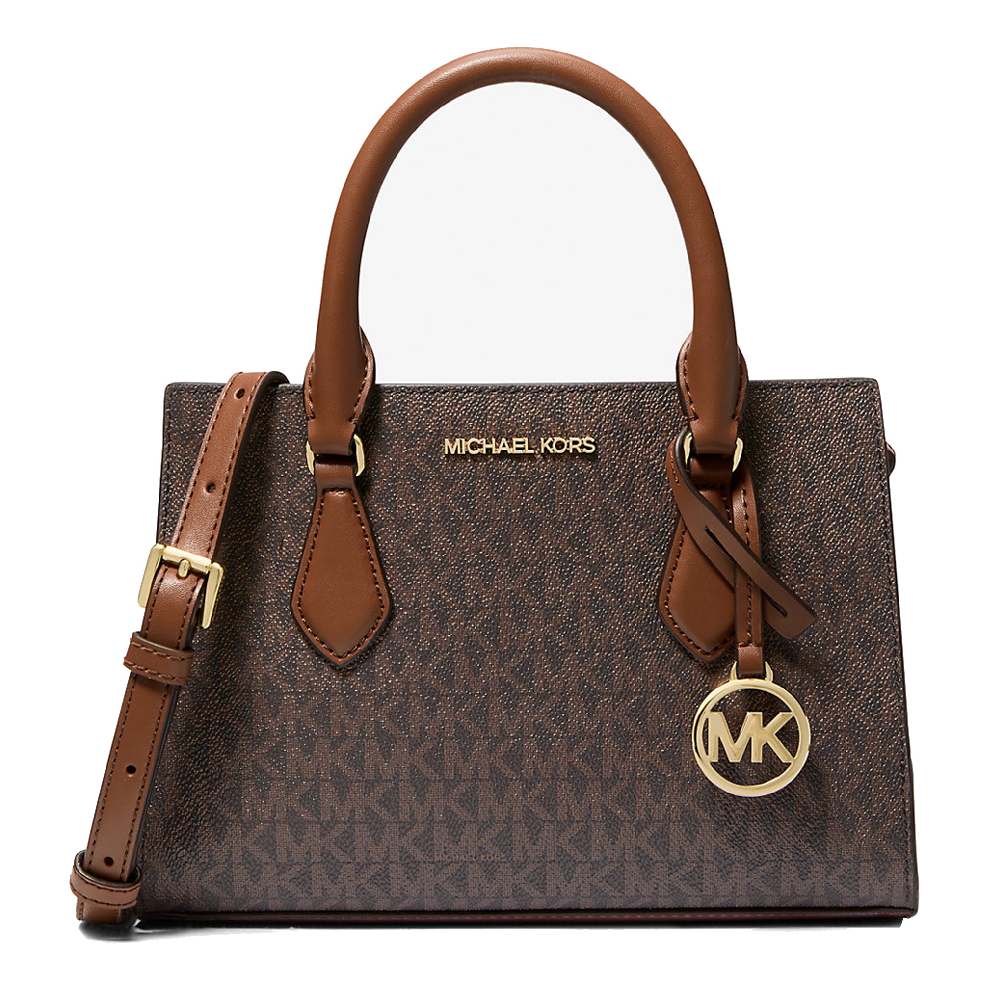 Michael Kors Sheila Small Signature Logo Satchel – Dazigno