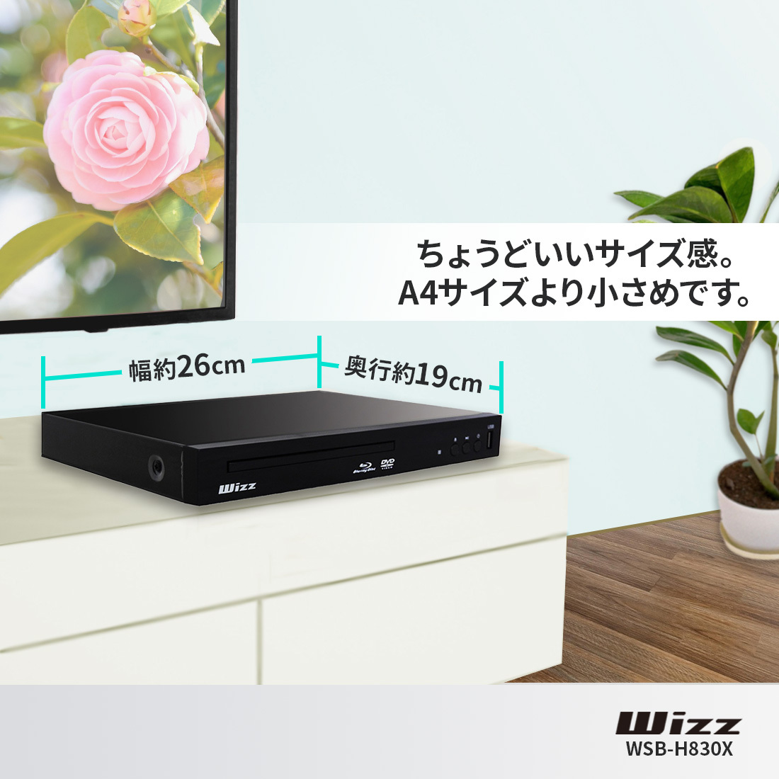 WSB-H830X | コンパクトブルーレイディスク™プレーヤー