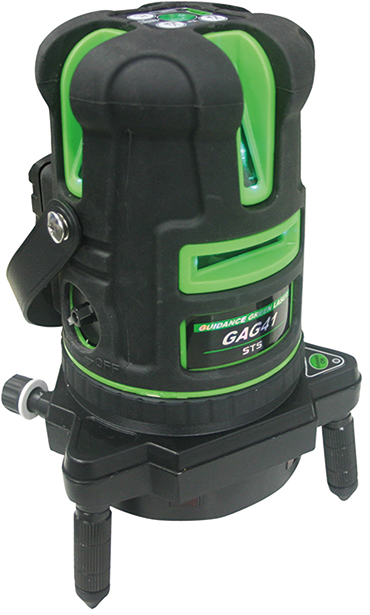 STS 自動誘導グリーンレーザー墨出器（誘導受光器付）GAG41