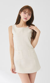 ツイードアンサンブルノースリミニワンピース – Darich (ダーリッチ)