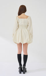 ウエストコルセットバルーンミニワンピース – Darich (ダーリッチ)