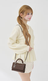 DRチャームチョコレートハンドバッグ – Darich (ダーリッチ)