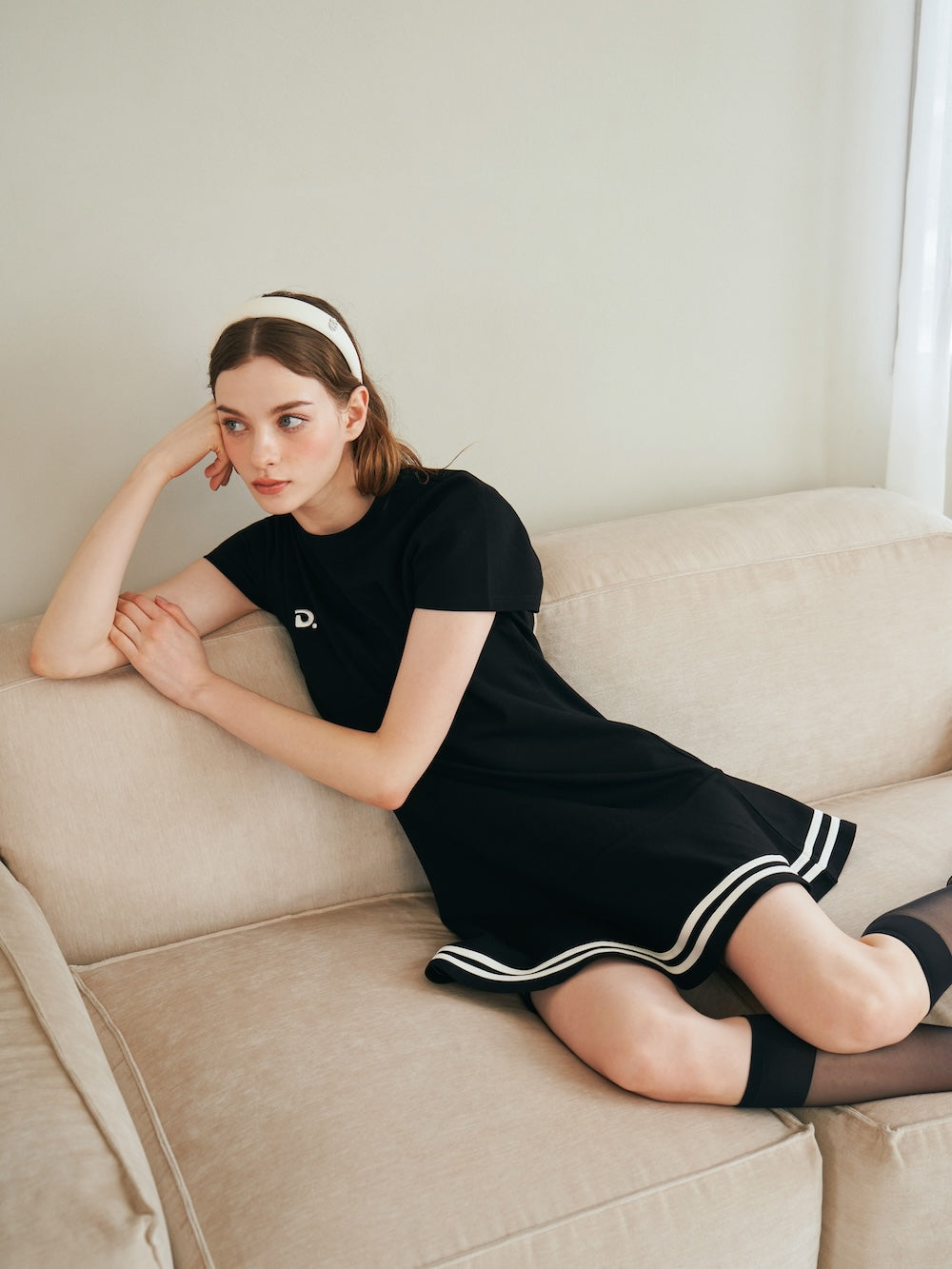 ラインカットフレアミニワンピース – Darich (ダーリッチ)