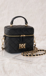 ゴールドパーツ】キルティングスクエアミニバッグ – Darich (ダーリッチ)