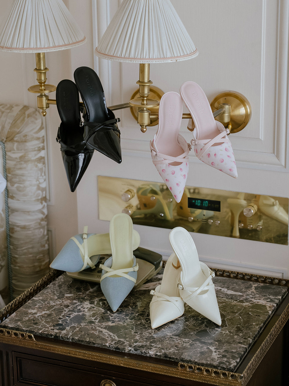 ショルダーリボンドットキャミソール – Darich (ダーリッチ)