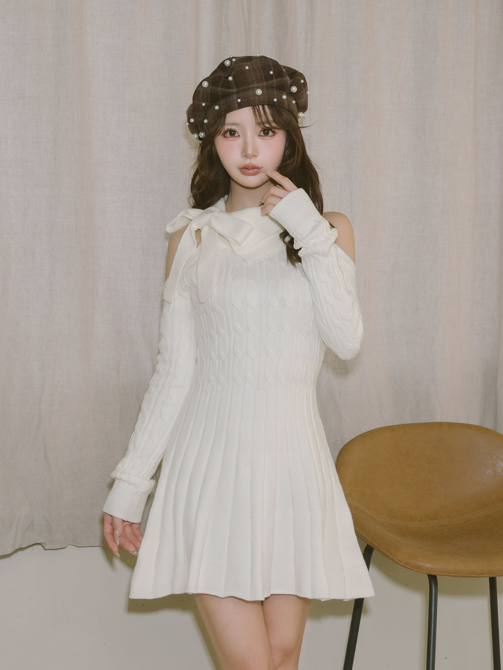 アメスリフレアニットミニワンピース – Darich (ダーリッチ)