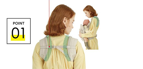 エアバギー・ベビーキャリア ベーシックプラス メッシュカバー付き