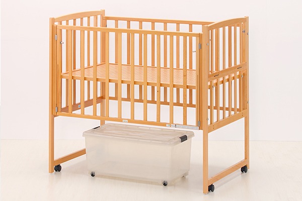 ハイタイプベッド ツーオープン KATOJI カトージ ベビーベッドの