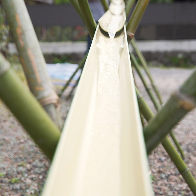 流しそうめん プラ竹水路・長脚セット Bのレンタル | 流しそうめん