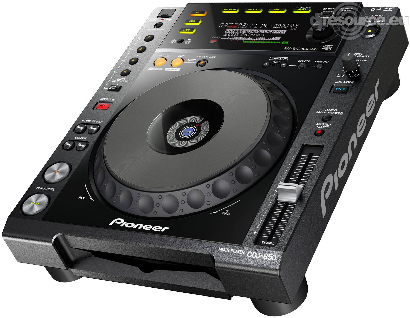 Pioneer DJ › CDJ-850-K › Player Tabletop - Gearbase | DJResource