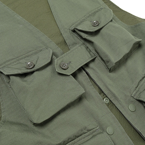 Game Vest - Cotton Ripstop (GH210) | ENGINEERED GARMENTS