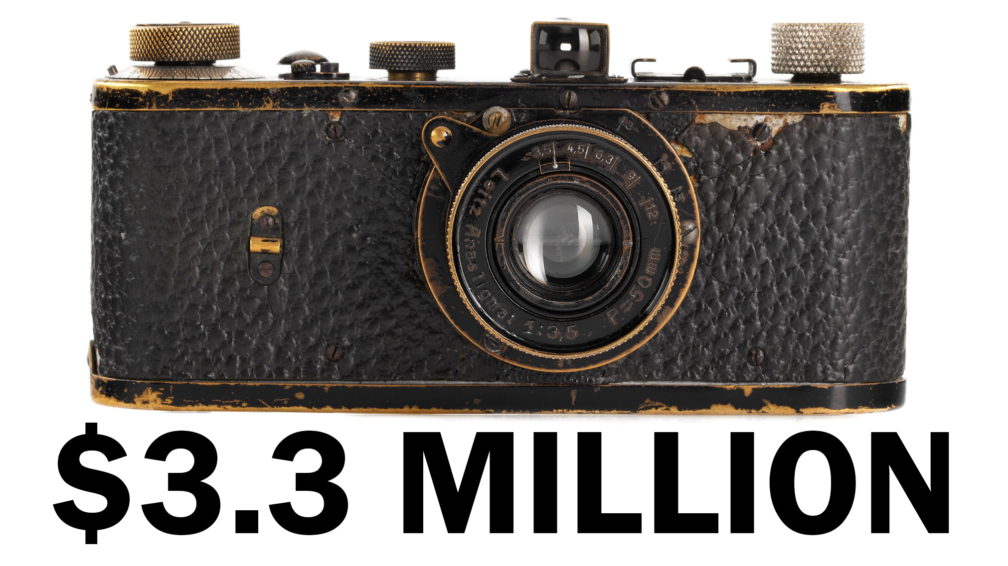 Oscar Barnack's personal 0-Series 1923 Leica could break the