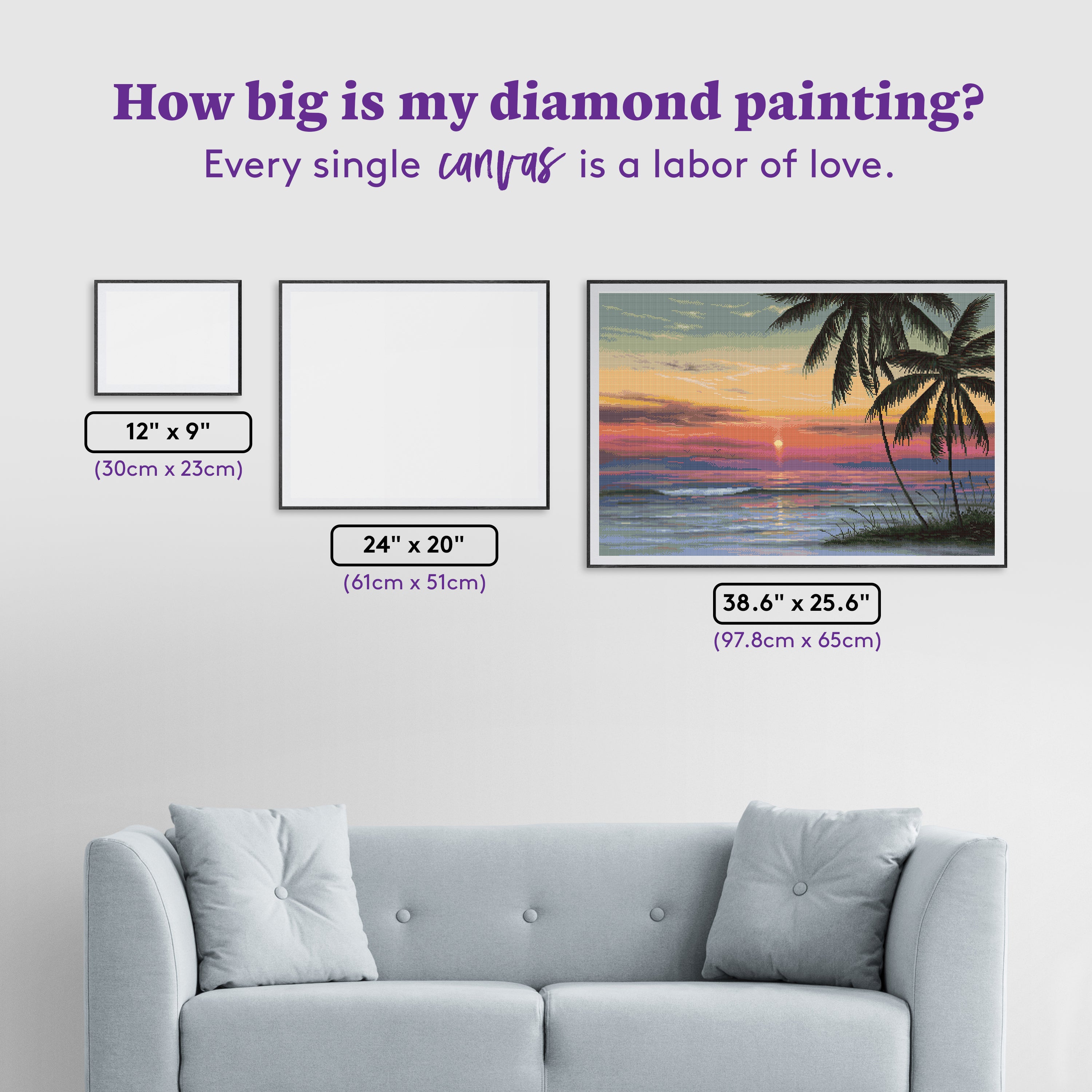 Coral Sunset – Diamond Art Club