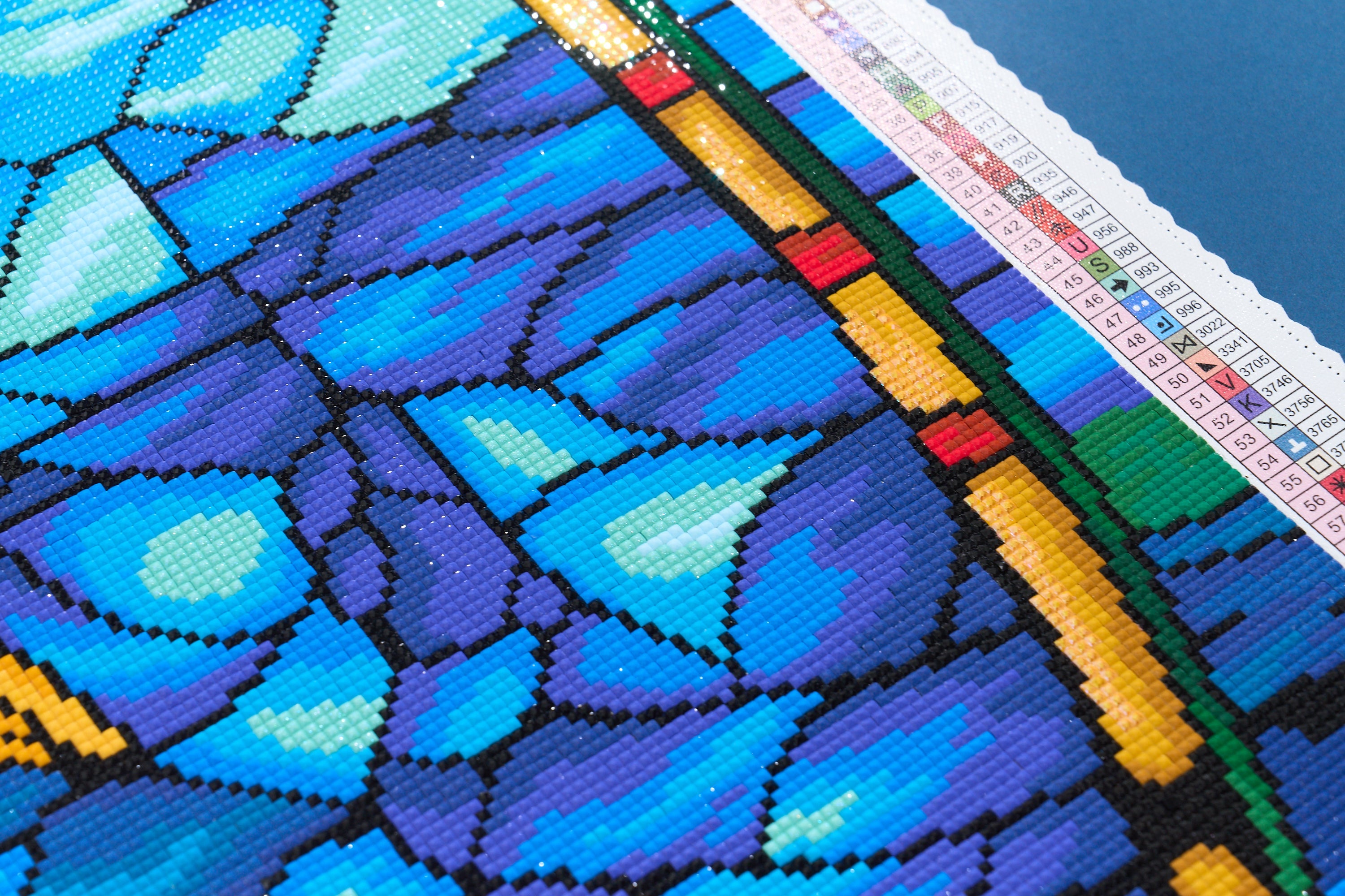 Stained Glass Sunflower – Diamond Art Club