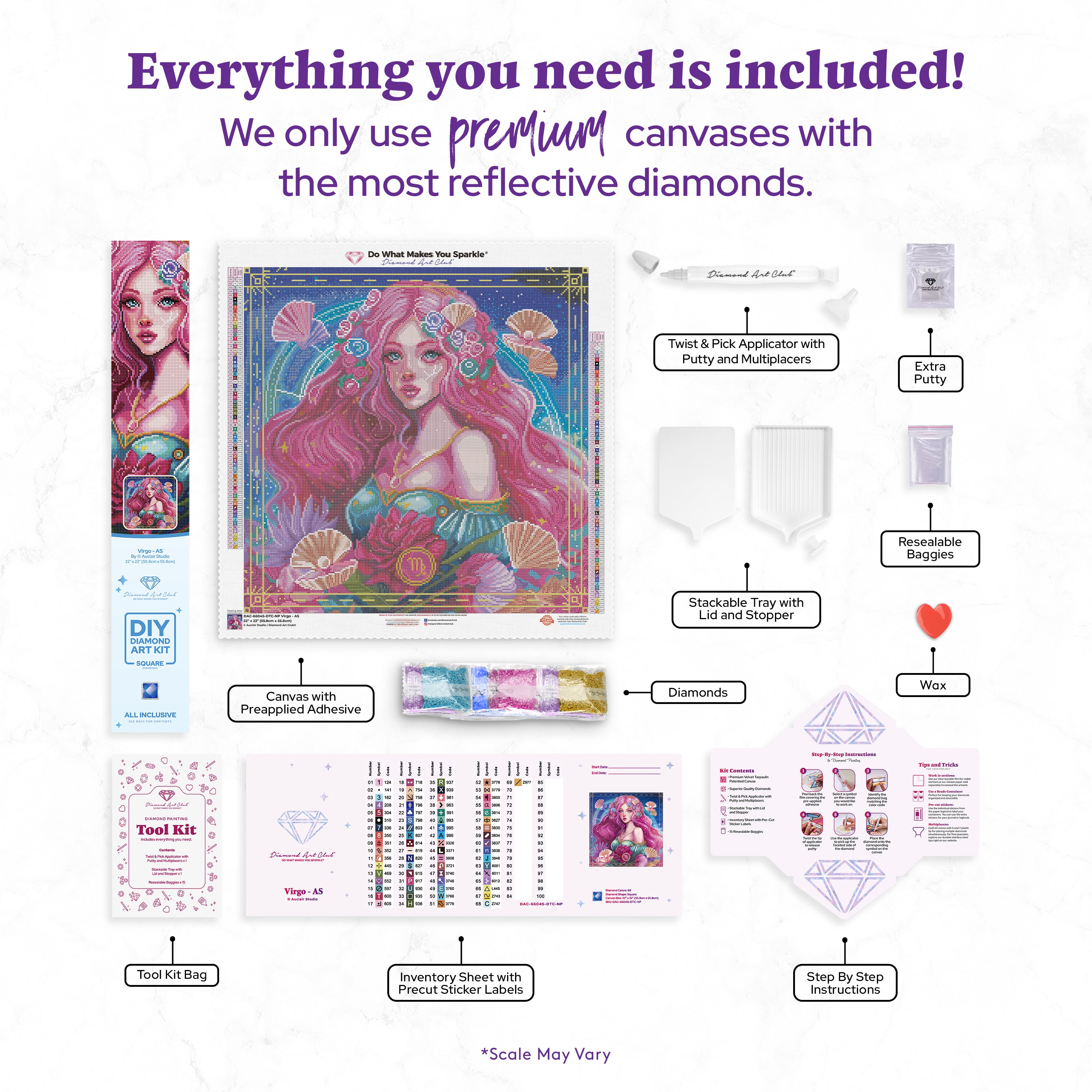 Virgo – Diamond Art Club