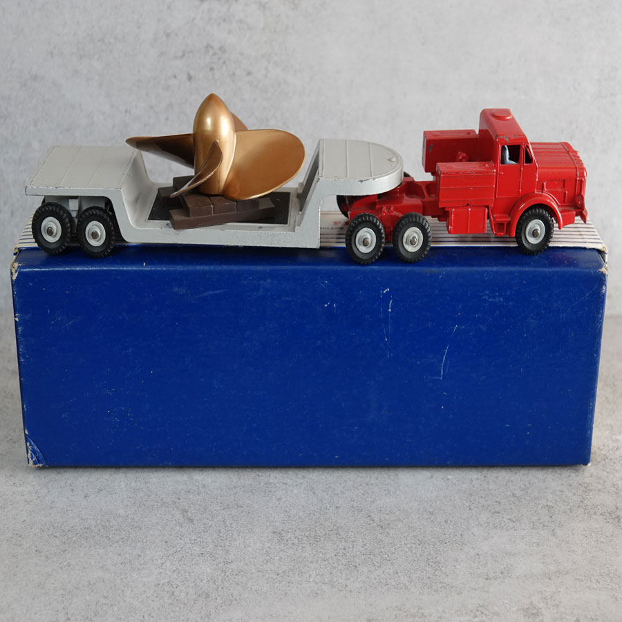 Dinky 986 Mighty Antar Low Loader With Propeller - Die Cast Models