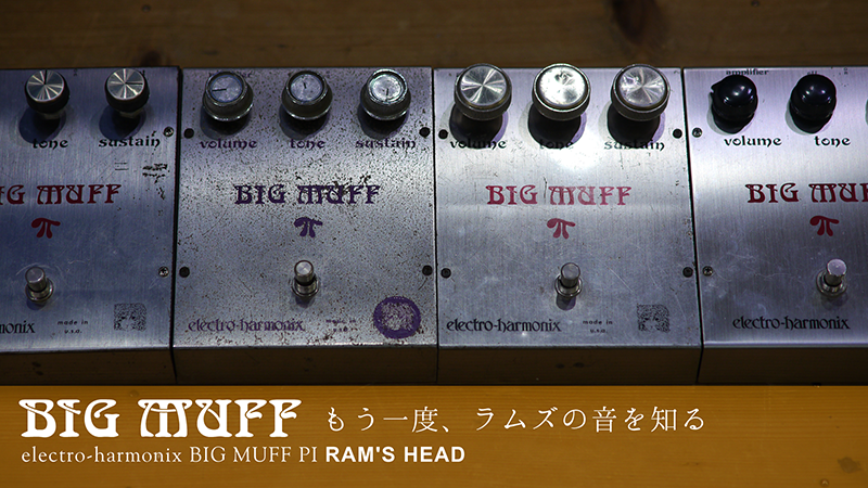 BIG MUFF “RAM'S HEAD” 〜もう一度、ラムズヘッドの音を知る｜連載