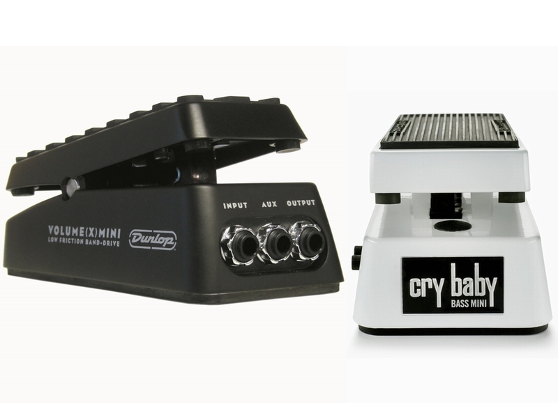 Jim Dunlop】ボリューム・ペダル＆Cry Babyベース・ワウの人気モデルが