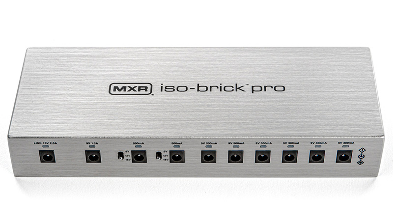 MXR／M242 ISO-BRICK PRO POWER SUPPLY】多様な出力を備えたプロ仕様の