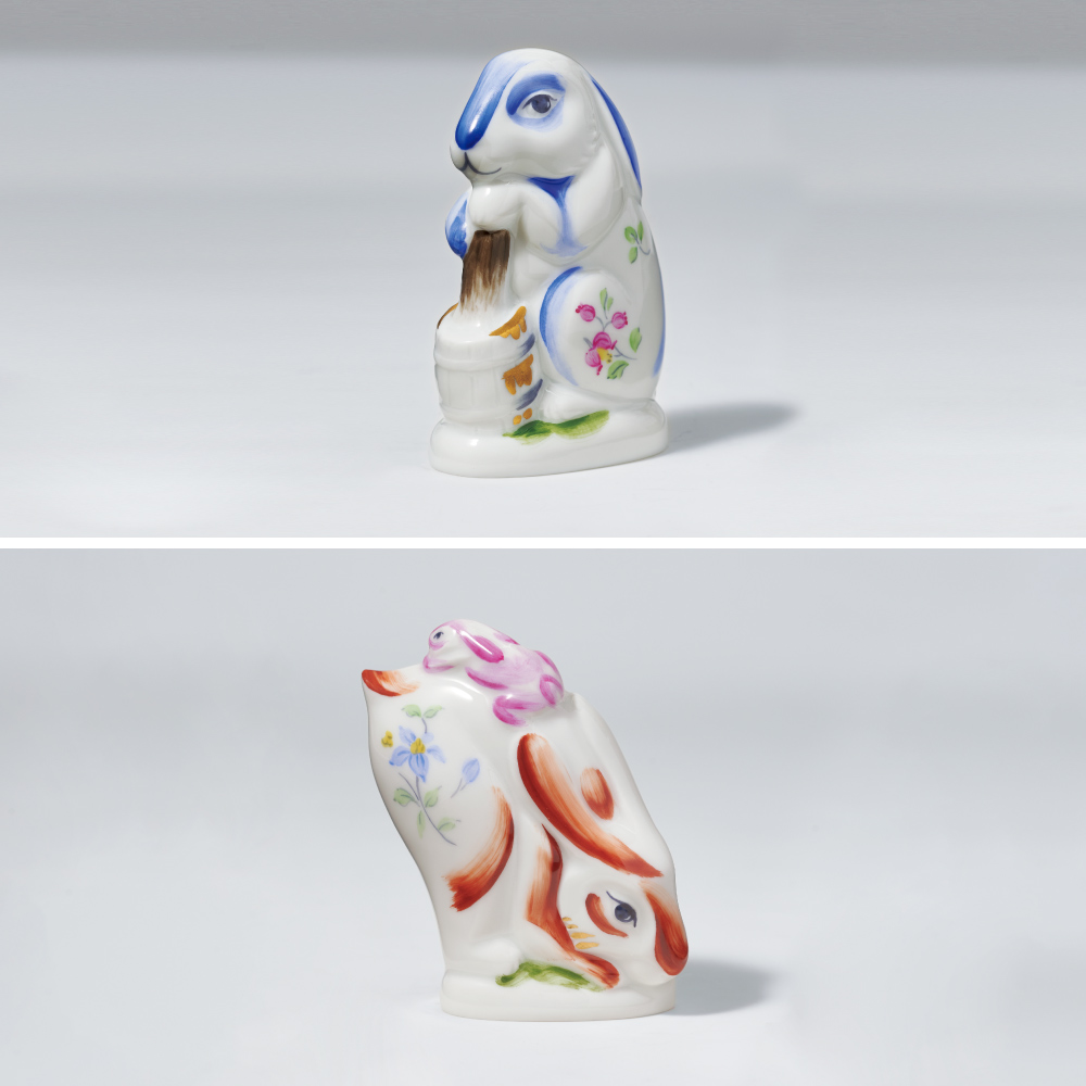 マイセン〉ウサギの置物 通販 - ディノス