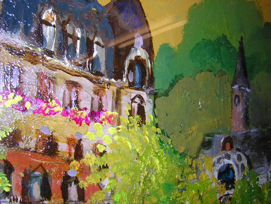 絵画・臼井幸彦・油絵・水彩・モダン・抽象・インテリア・贈り物・御祝