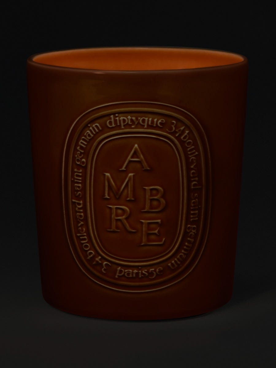 Ambre (Amber) - Very Large candle | Diptyque Paris