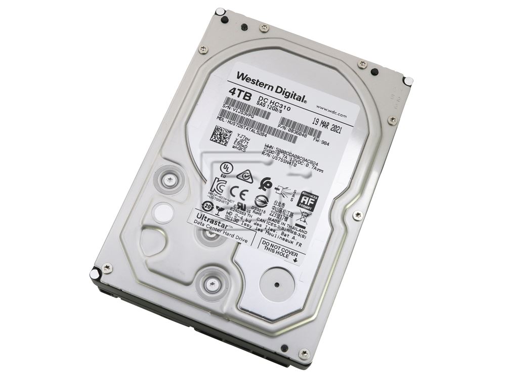 Toshiba 4TB SAS HDD MG08-D Series MG08SDA400A 4TB 3.5