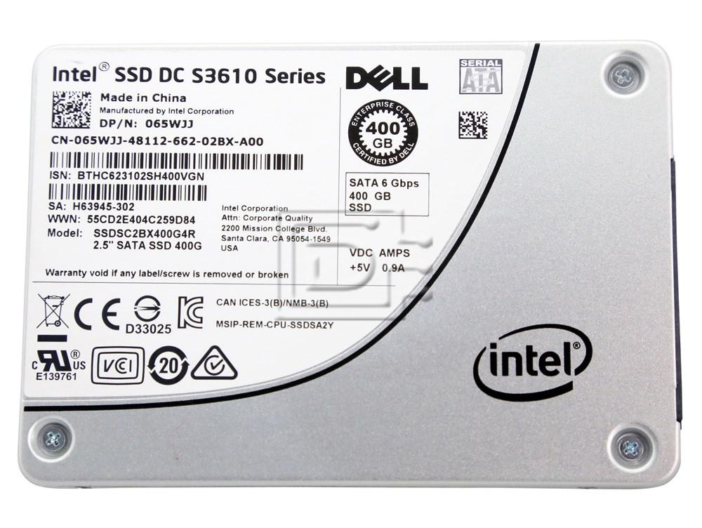 Intel DC S3610 Series SSDSC2BX400G4R / SSDSC2BX400G4 / 65WJJ 400GB